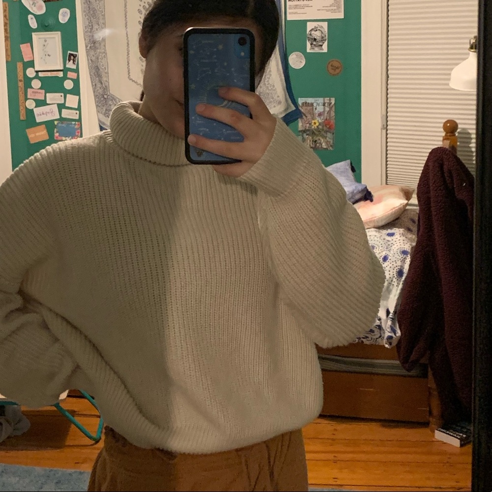 brandy melville brianna knit turtleneck sweater